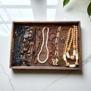 Vintage Jewelry Bundle ✨ Handmade Eclectic Boho Earthy